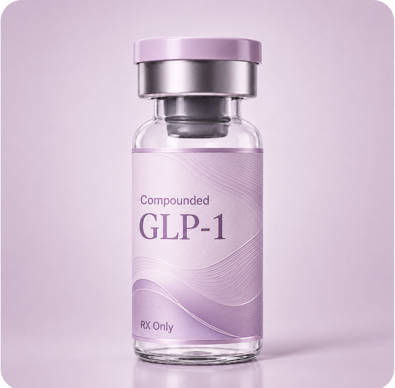 Compounded GLP-1 (Semaglutide) vial